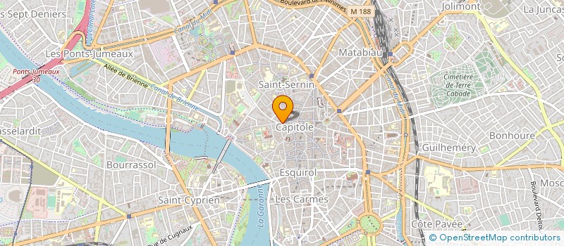 localisation de l'entreprise DEVELOP RESTAURATION DE PROXIMITE DRDP à TOULOUSE