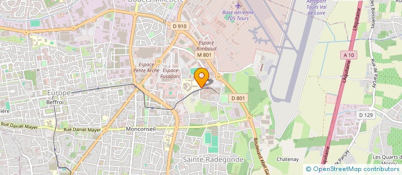 localisation de l'entreprise DEVELOP'VENTES  TOURS