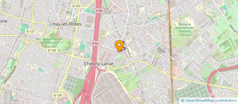 localisation de l'entreprise DEVELOPED COMMERCIAL COMPANY  L'HAY-LES-ROSES