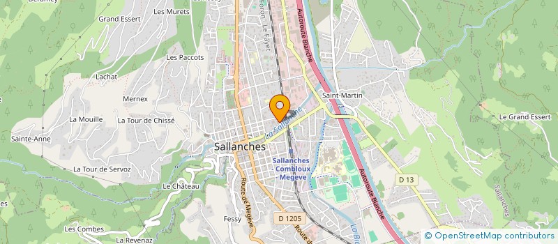 localisation de l'entreprise DEVELOPMENT DEAL à SALLANCHES