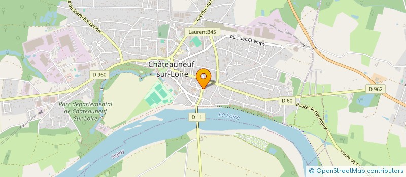 localisation de l'entreprise DEVELOPMENT KEY à CHATEAUNEUF-SUR-LOIRE