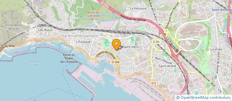 localisation de l'entreprise DEVELOPP D INSERT SOCIALE L ECONOMIE à MARSEILLE