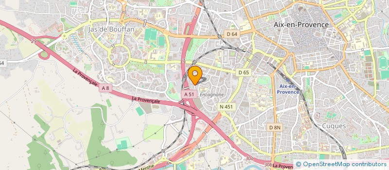 localisation de l'entreprise DEVELOPP DE FACULTES AUTONOM EN FRANCE à AIX-EN-PROVENCE