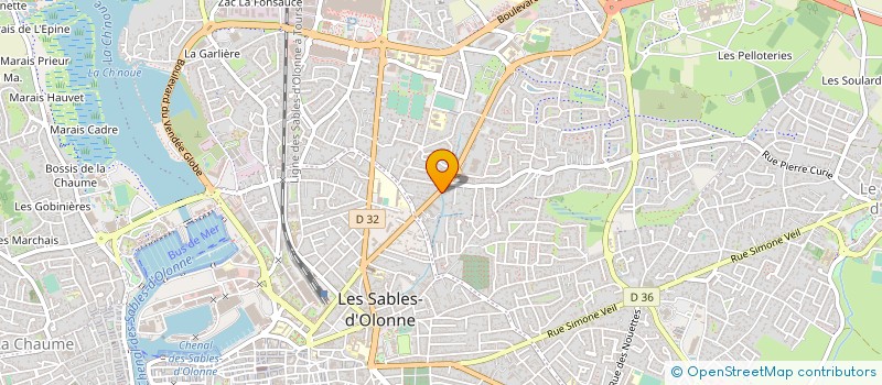 localisation de l'entreprise DEVELOPP ECONOMIQUE COMMERCIAL EUROPEEN à LES SABLES D'OLONNE