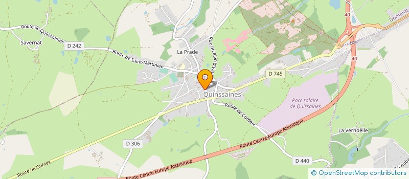 localisation de l'entreprise DEVELOPP ENTRETIEN REALIS MOULE INDUST à QUINSSAINES