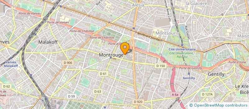 localisation de l'entreprise DEVELOPP GESTION IMMOBIL INFORMATIQUE  MONTROUGE