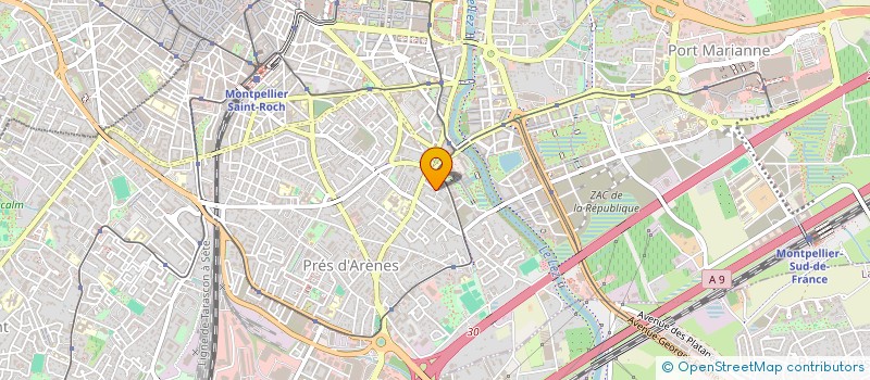 localisation de l'entreprise DEVELOPPE à MONTPELLIER