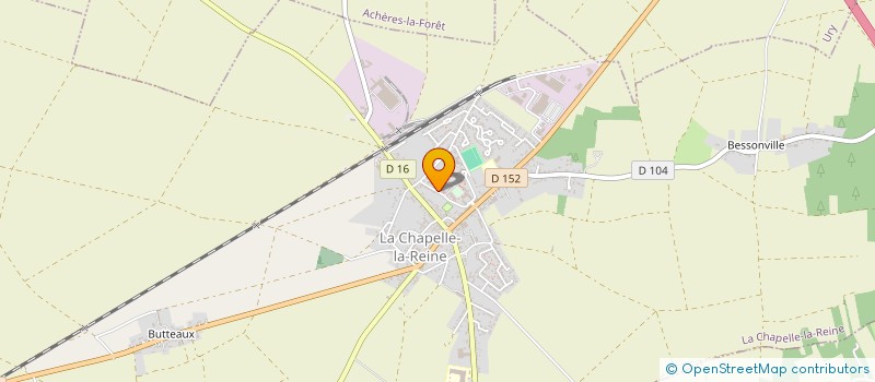 localisation de l'entreprise DEVELOPPE MOI DURABLE  LA CHAPELLE-LA-REINE