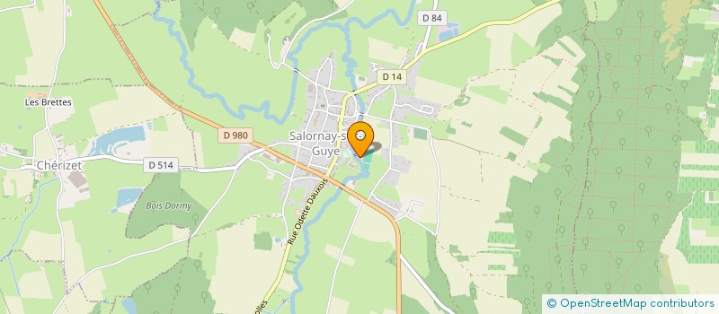 localisation de l'entreprise DEVELOPPEME ACTIVITE CULTURELLE CLUNISOI  LA VINEUSE SUR FREGANDE