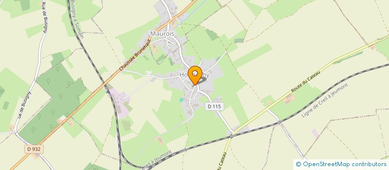 localisation de l'entreprise DEVELOPPEMENT  HONNECHY