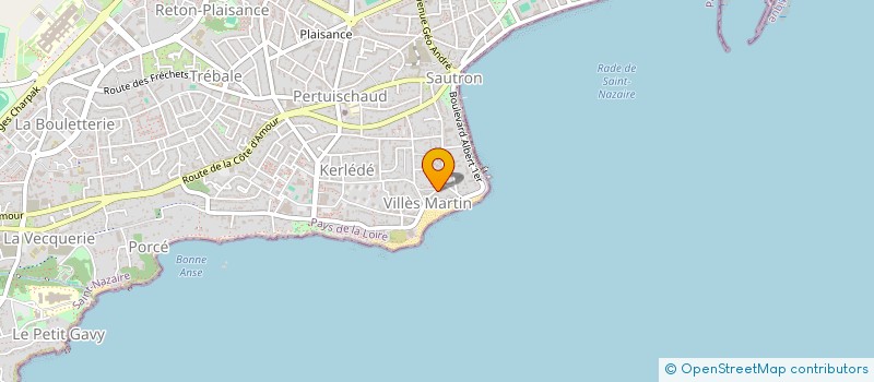 localisation de l'entreprise DEVELOPPEMENT ACTIONS COMMERCIALES  SAINT-NAZAIRE