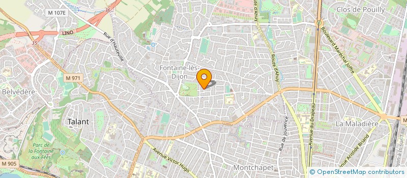 localisation de l'entreprise DEVELOPPEMENT AERONAUTIQUE ET SERVICES à DAROIS