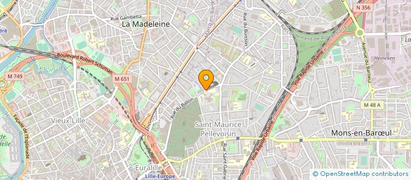 localisation de l'entreprise DEVELOPPEMENT ALTERNATIVES CONSEIL à LILLE