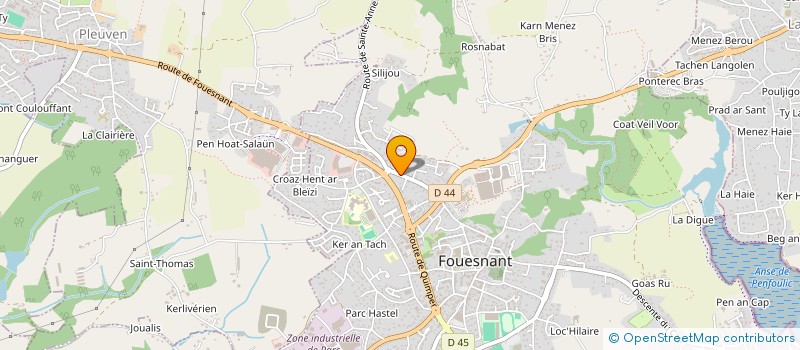 localisation de l'entreprise DEVELOPPEMENT ANIMATION GYMNIQUE  PLEUVEN