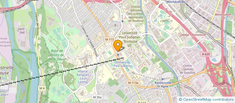 localisation de l'entreprise DEVELOPPEMENT BIOSEPARATIONS ELECTROCHIM à TOULOUSE