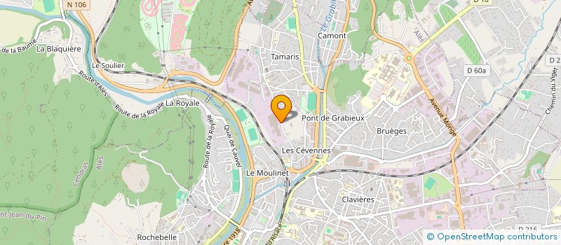 localisation de l'entreprise DEVELOPPEMENT BOXE ANGLAISE  ALES