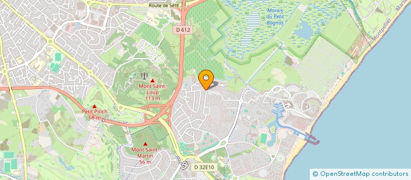 localisation de l'entreprise DEVELOPPEMENT BR à AGDE