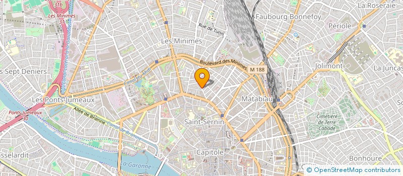 localisation de l'entreprise DEVELOPPEMENT COMMERCIAL GRAND SUD à TOULOUSE