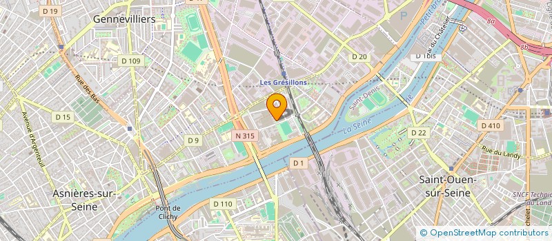 localisation de l'entreprise DEVELOPPEMENT COMMUNICATION PAR L ACTION à ASNIERES-SUR-SEINE