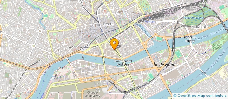localisation de l'entreprise DEVELOPPEMENT D UN RESEAU D INFORMATION MEDICALE POUR L HEMOPHILIE EN LOIRE ATLANTIQUE (DRIMH 44) à NANTES