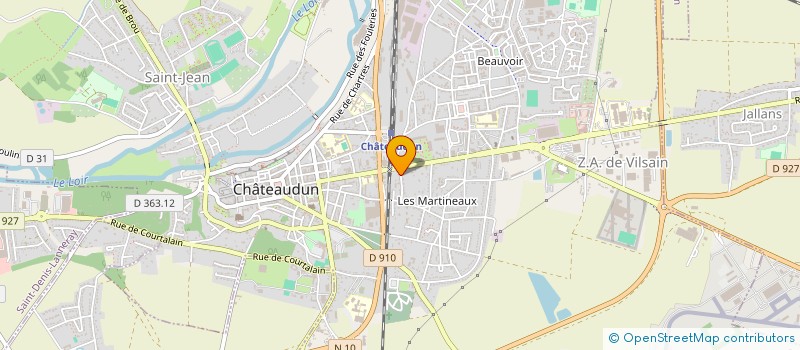 localisation de l'entreprise DEVELOPPEMENT DE L'ENFANT à CHATEAUDUN