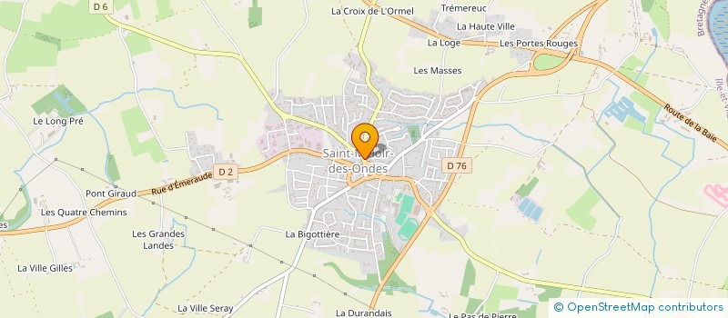 localisation de l'entreprise DEVELOPPEMENT DU PAYS DES ONDES à SAINT-MELOIR-DES-ONDES