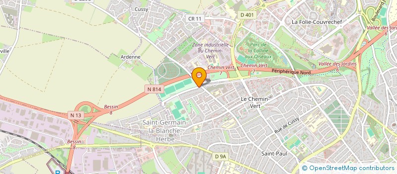 localisation de l'entreprise DEVELOPPEMENT DU RUGBY PAR L'ORGANISATION ET LA PROMOTION à CAEN