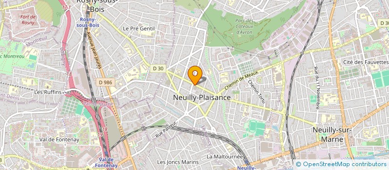 localisation de l'entreprise DEVELOPPEMENT DURABLE MANAGEMENT à NEUILLY-PLAISANCE