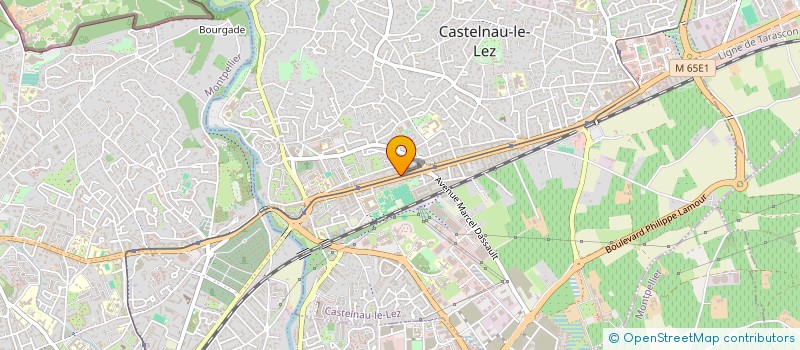 localisation de l'entreprise DEVELOPPEMENT EQUIPEMENTS ENVIRONNEMENT  CASTELNAU-LE-LEZ