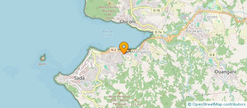 localisation de l'entreprise DEVELOPPEMENT ET AMENAGEMENT DE L'HABITAT MAHORAIS SARL à SADA
