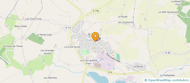 localisation de l'entreprise DEVELOPPEMENT ET CIVILISATIONS - LEBRET-IRFED à LE MENE