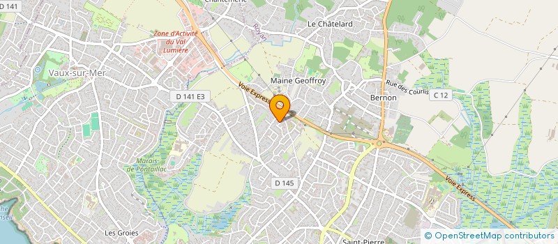localisation de l'entreprise DEVELOPPEMENT ET ENERGIE à ROYAN