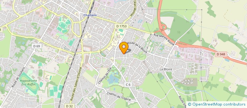 localisation de l'entreprise DEVELOPPEMENT ET MUTATION CONSEIL à CHALLANS