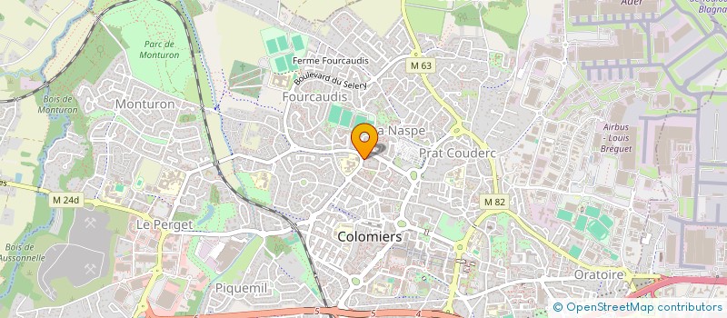 localisation de l'entreprise DEVELOPPEMENT ET SOLIDARITE POUR L'AFRIQUE à COLOMIERS