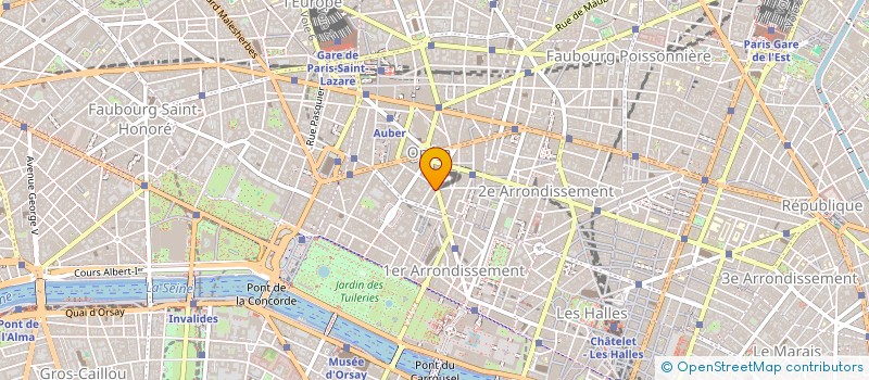 localisation de l'entreprise DEVELOPPEMENT FINANCIER  PARIS