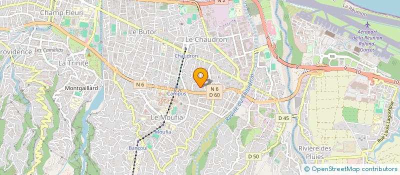 localisation de l'entreprise DEVELOPPEMENT FORMATION MAINTENANCE OCEAN INDIEN à SAINT-DENIS