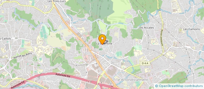 localisation de l'entreprise DEVELOPPEMENT GESTION SALETTE à MARSEILLE