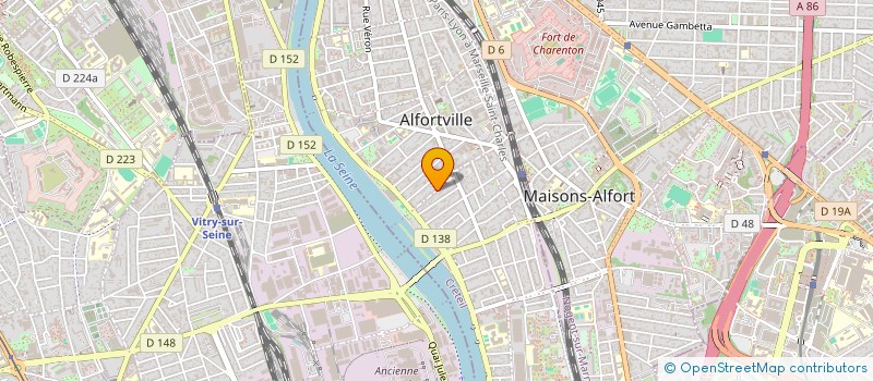 localisation de l'entreprise DEVELOPPEMENT, GESTION, SERVICES, ECONOMIES D'ENERGIES à ALFORTVILLE