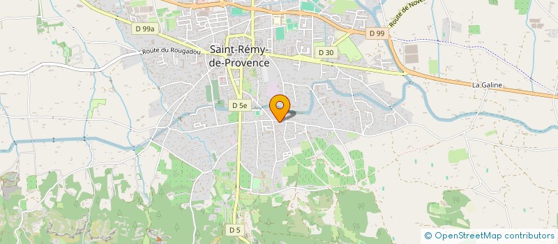 localisation de l'entreprise DEVELOPPEMENT GIP  SAINT-REMY-DE-PROVENCE