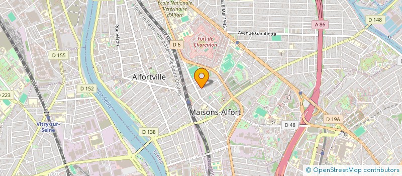 localisation de l'entreprise DEVELOPPEMENT INTERNAT COMMERCE INDUSTRI à MAISONS-ALFORT