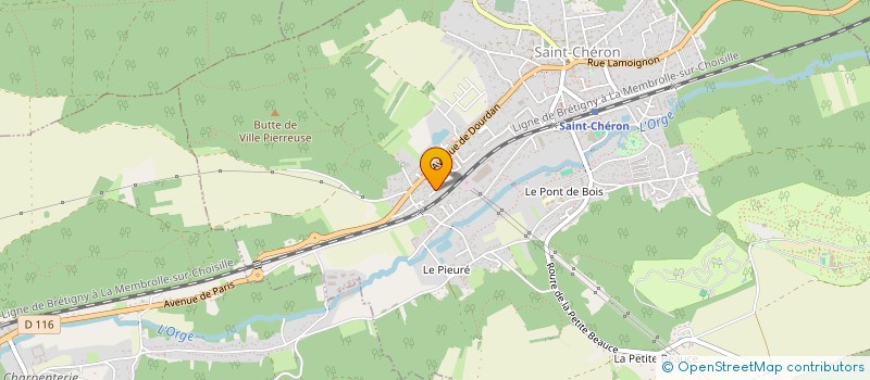 localisation de l'entreprise DEVELOPPEMENT INTERNATIONAL VISION ACTIO  SAINT-CHERON