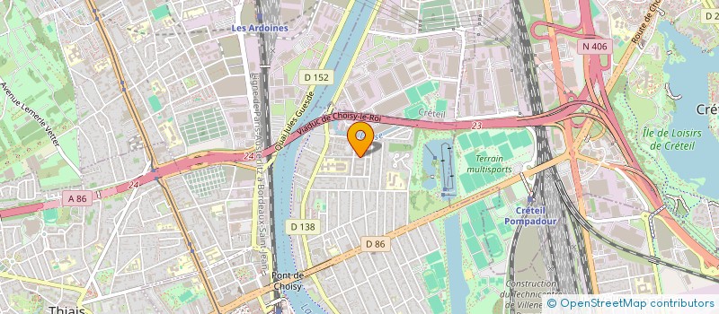 localisation de l'entreprise DEVELOPPEMENT IVOIRE DIASPORA ( D-I-D) à CHOISY-LE-ROI