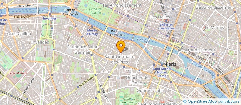 localisation de l'entreprise DEVELOPPEMENT MEDIA DIFFUSION  PARIS