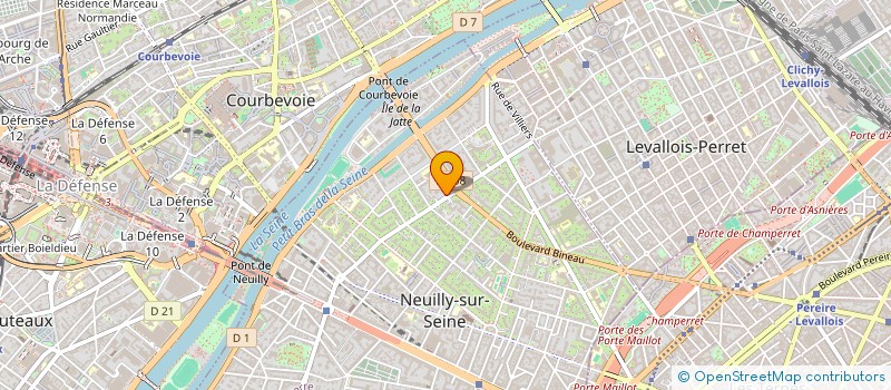 localisation de l'entreprise DEVELOPPEMENT MEDICAL ET HOSPITALIER à NEUILLY-SUR-SEINE