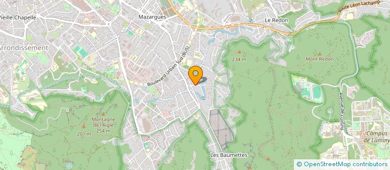 localisation de l'entreprise DEVELOPPEMENT MEDITERRANEE à MARSEILLE 9