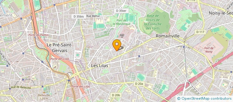 localisation de l'entreprise DEVELOPPEMENT OPERATIONNEL & STRATEGIQUE à LES LILAS