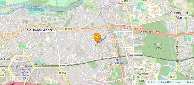 localisation de l'entreprise DEVELOPPEMENT PERSONNEL COACHING THERAPIES ET SOPHROLOGIE à NOISY-LE-GRAND