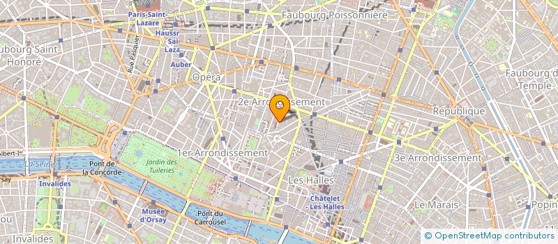 localisation de l'entreprise DEVELOPPEMENT PRESTATION ORGANISATION  PARIS