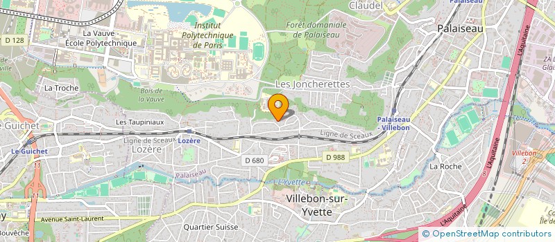 localisation de l'entreprise DEVELOPPEMENT PROJET SILBER INTERNATINAL à PALAISEAU