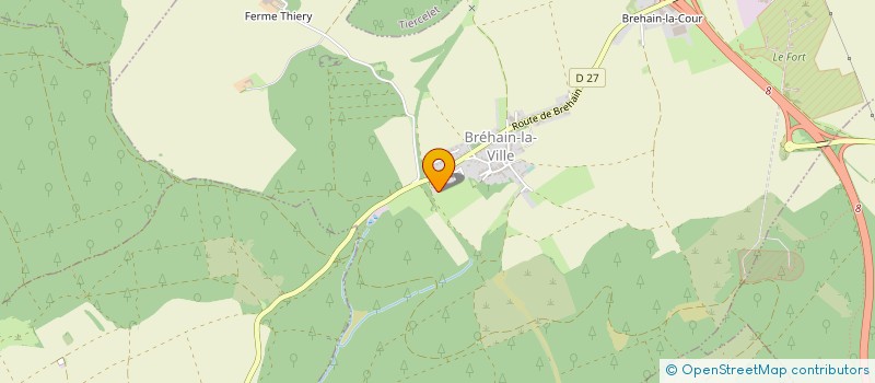 localisation de l'entreprise DEVELOPPEMENT PROJETS INDUSTRIELS  BREHAIN-LA-VILLE